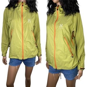 Women’s Green HAGLOFS Hooded Outdoor Jacket